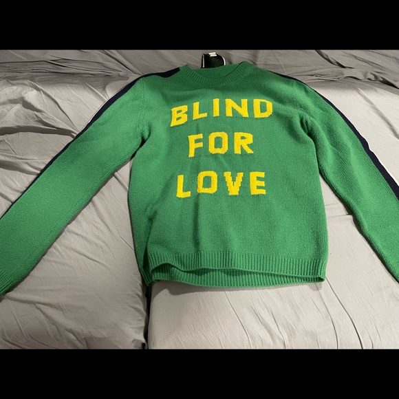Blind for love Gucci Sweatshirt. Bought new for $3000, worn twice. - Picture 2 of 2